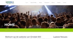 Desktop Screenshot of ontdekmill.nl